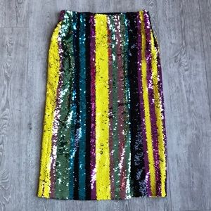 Zara Sequin Skirt